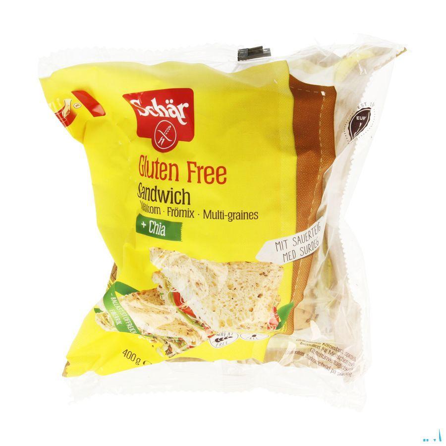 Schar Sandwich Mehrkorn 400 gr  -  Revogan