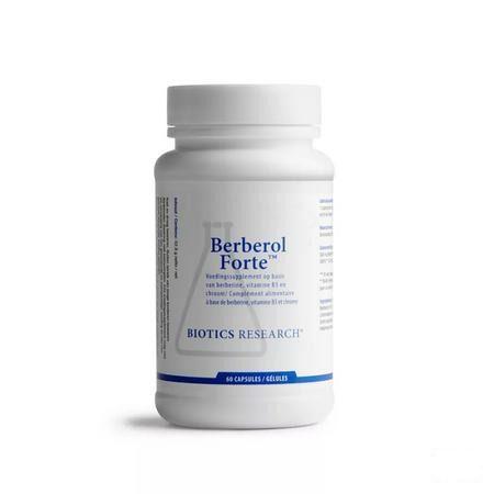 Biotics Berberol Forte 60 capsules  -  Energetica Natura
