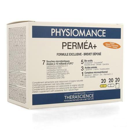 Permea + 20sach + 20sticks + 20comp Physiomance Pha138  -  Therascience