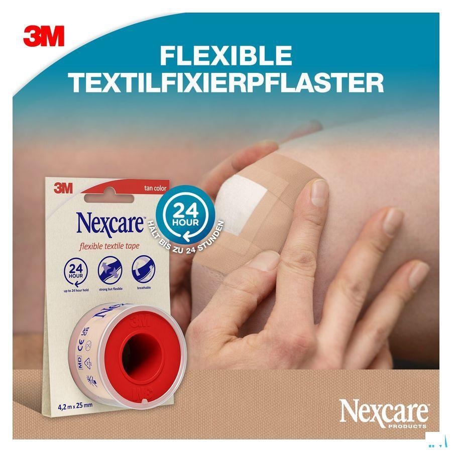 Nexcare 3M Textile Flexibele Tape 4,2m x 25mm Nt04-2