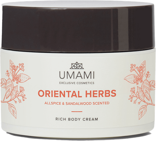 Umami Oriental Herbs Body Cream 250 ml