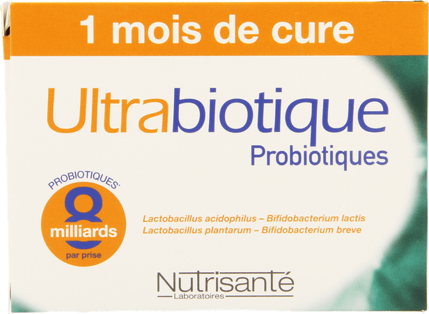 Ultrabiotique Cure 1 Mois Gel 60  -  Nutrisante