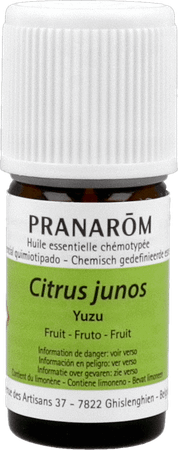 Citrus Junos Yuzu Huile Essentielle Flacon 5 ml  -  Pranarom