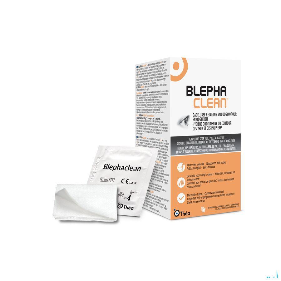 Blephaclean Lingette Nettoyante Impreg.paupiere 30  Blephaclean Lingette Nettoyante Impreg.paupiere 30
