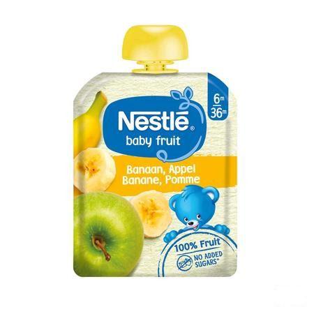 Nestle Naturnes Banaan Appel 90 gr  -  Nestle