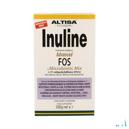 Altisa Inuline Adv.fos Preflora + proflora Mix 500 gr  -  Dieximport