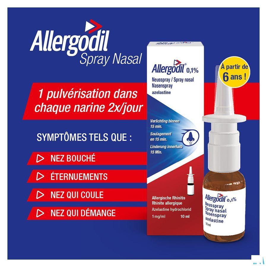 Allergodil Spray Nasal Flacon 10 ml