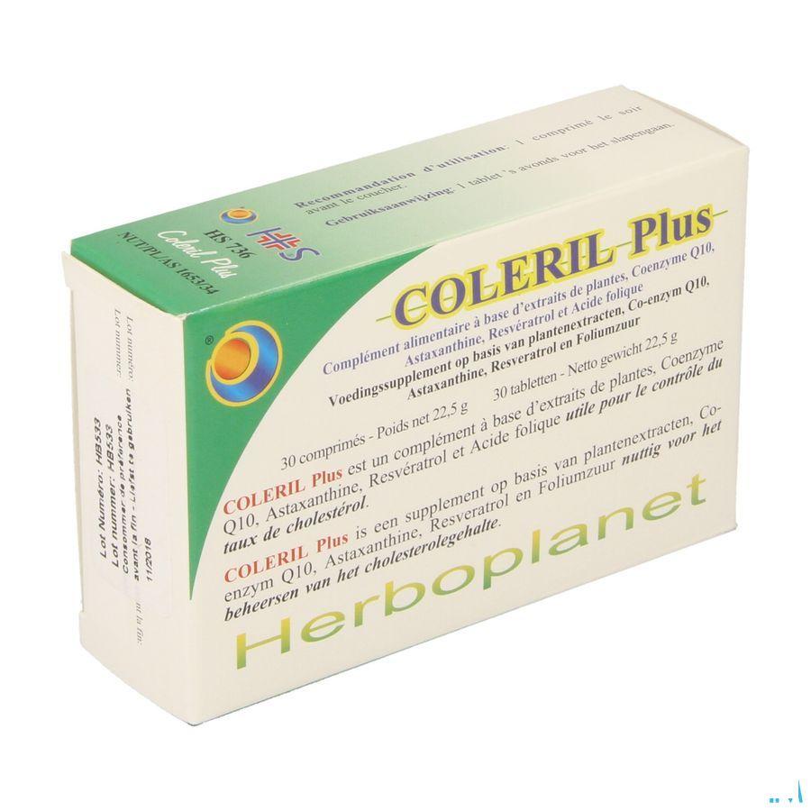 Coleril Plus Tabletten 30x22,5 gr  -  Herboplanet