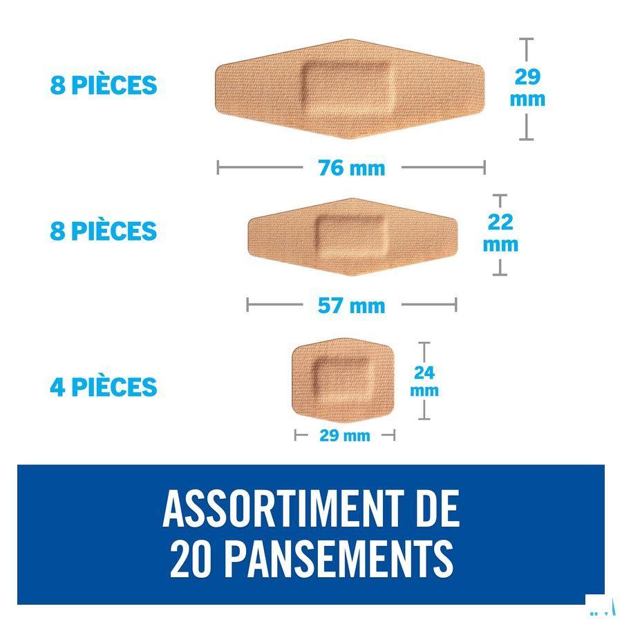 Nexcare 3M Duo Pansement Assortiment 20  -  3M