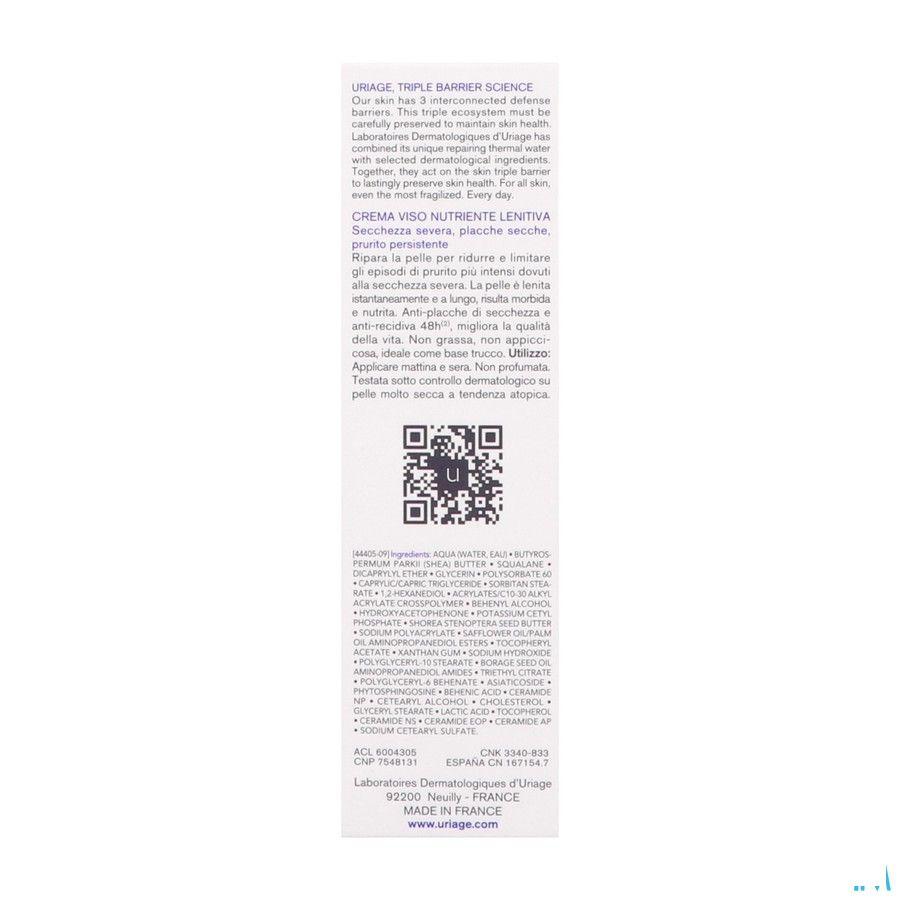 Uriage Xemose Gezichtscreme Tube 40 ml