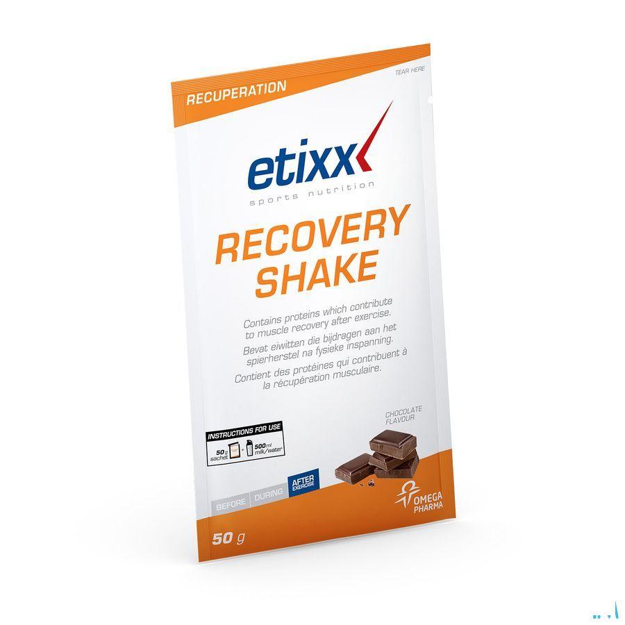 Etixx Recovery Shake Chocolade 1x50 gr