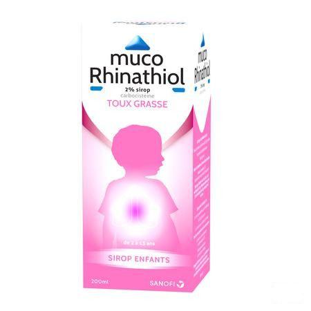 Muco Rhinathiol 2% Kind Siroop 200 ml Nf