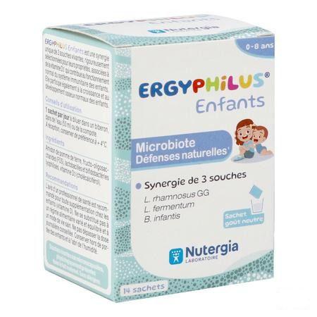 Ergyphilus Enfant Poudre Sachets 14x2g  -  Lab. Nutergia