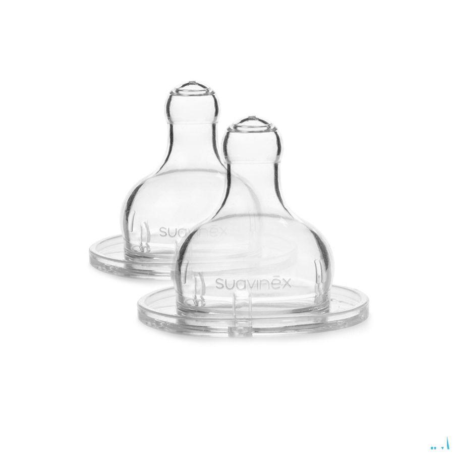 Suavinex Teets Zuigspeen Silic. 3pos. 2