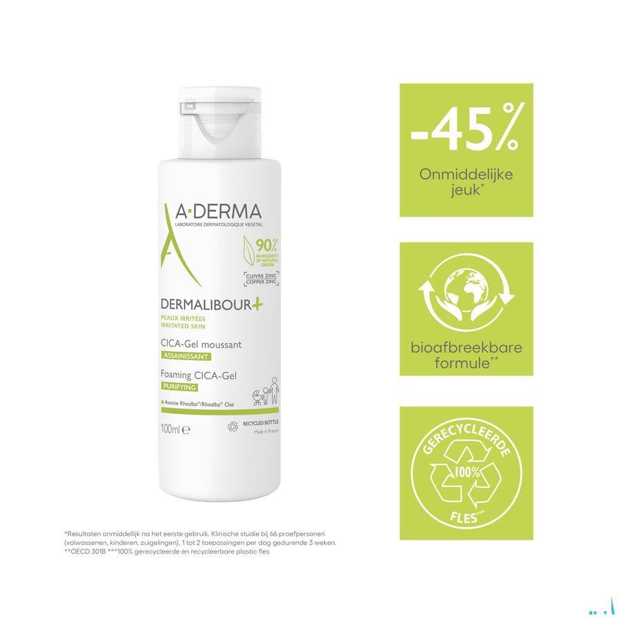 Aderma Dermalibour+ Cicagel Schuimend 100ml  -  Aderma