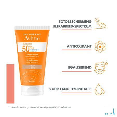 Avene Zon Ip50 + Creme Getint 50 ml  -  Avene