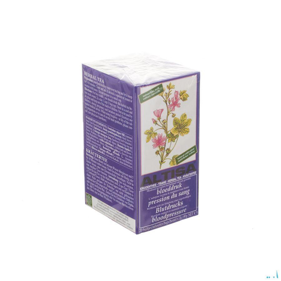 Altisa Tisane Bloeddruk 20 X 2g  -  Dieximport