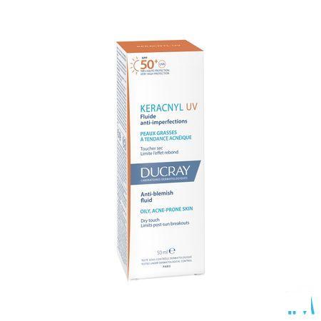 Ducray Keracnyl Fluide Uv50 + Anti Onzuiverheden 50 ml  -  Ducray Benelux