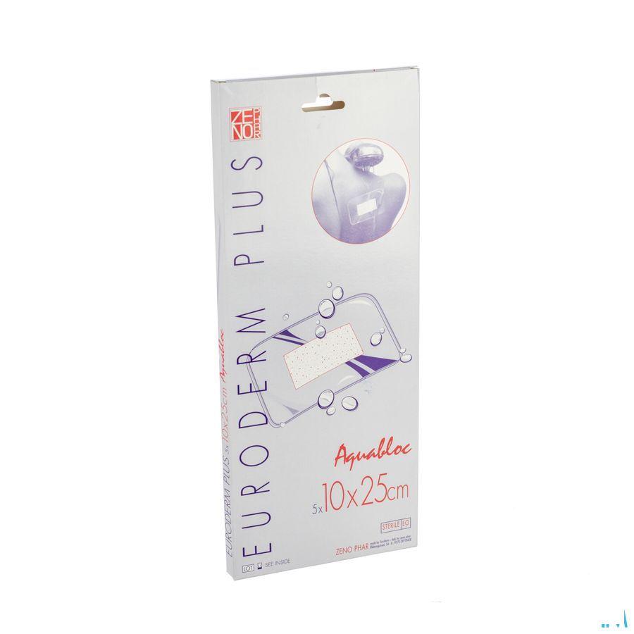 Euroderm Plus 10x25cm 5 Pansement Steril Wtp  -  I.D. Phar