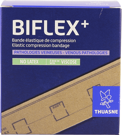 Thuasne Benelux Biflex 17+ Sterk Ijkteken Beige 8Cmx4M  -  Thuasne Benelux