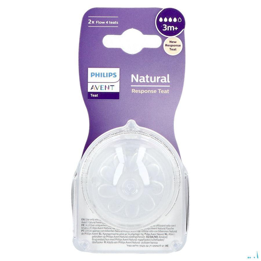 Philips Avent Natural 3.0 Tetine 3M+ T4 1