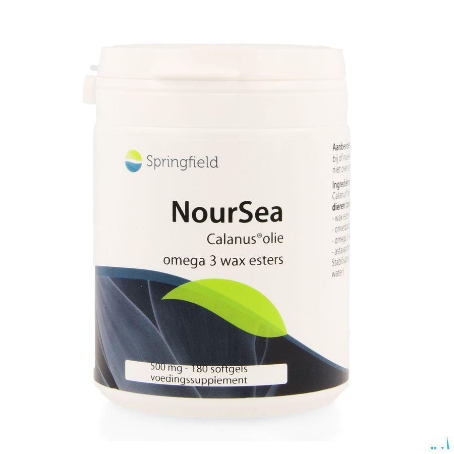 Noursea Calanus Olie Pot Softgels 180  -  Springfield Nutraceuticals