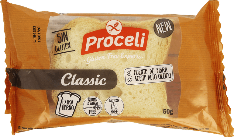 Proceli Classic Sandwichbrood 2St 50G Rte  -  Revogan