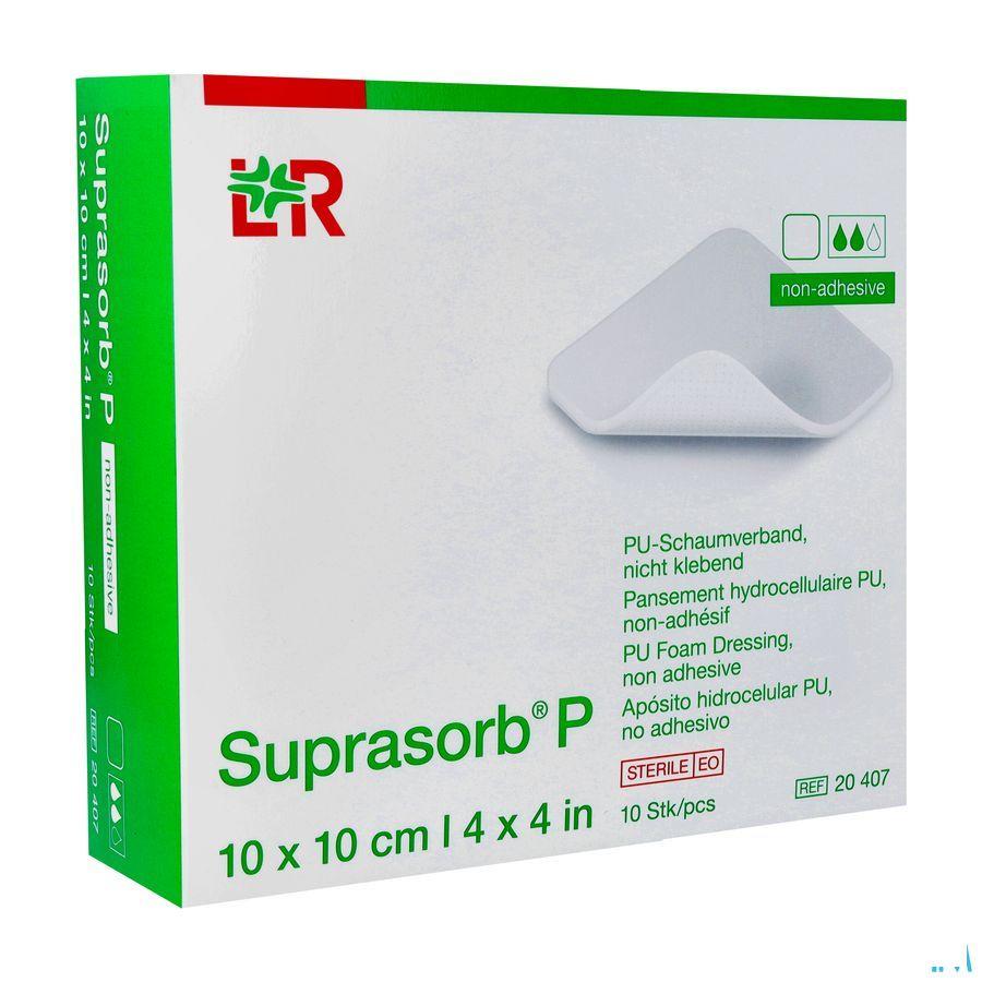 Suprasorb P Mousse Pu N/Adh Wcl 10,0X10,0 10 20407  -  Lohmann & Rauscher