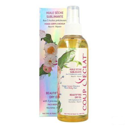 Coup D'Eclat Droge Olie Gelaat Lichaam Haar 200 ml  -  Asepta