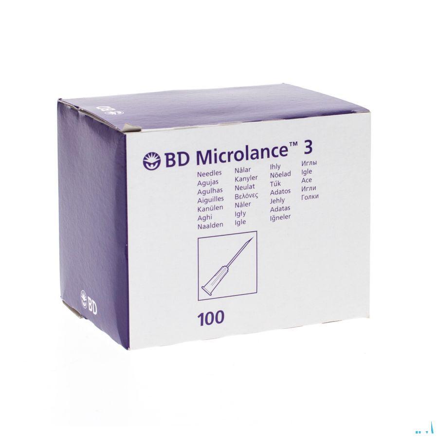Bd Microlance 3 Naald 23G 1 Rb 0,6X25Mm Blauw 100