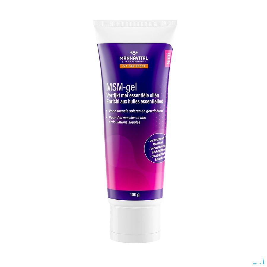 Mannavital Msm-gel Gel 100 gr