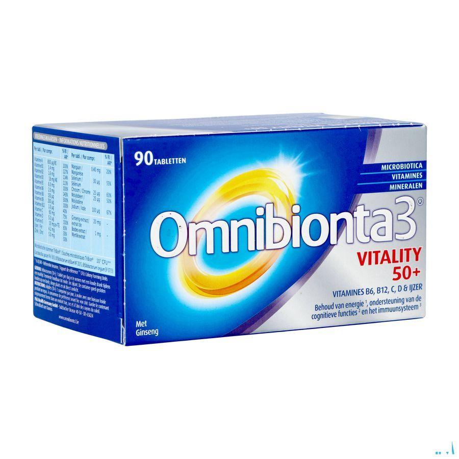 Omnibionta 3 Vitality 50 + Tabl 90