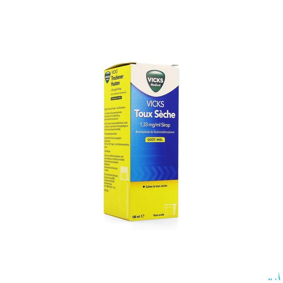 Vicks Vaposyrup Antitussif Honing 180 ml