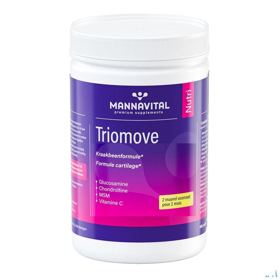 Mannavital Triomove Poeder 480 gr