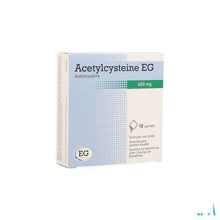 Acetylcysteine EG Sachets 10x600 mg  -  EG