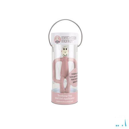 Matchstick Monkey Bijtring Vieux Roze  -  Bomedys