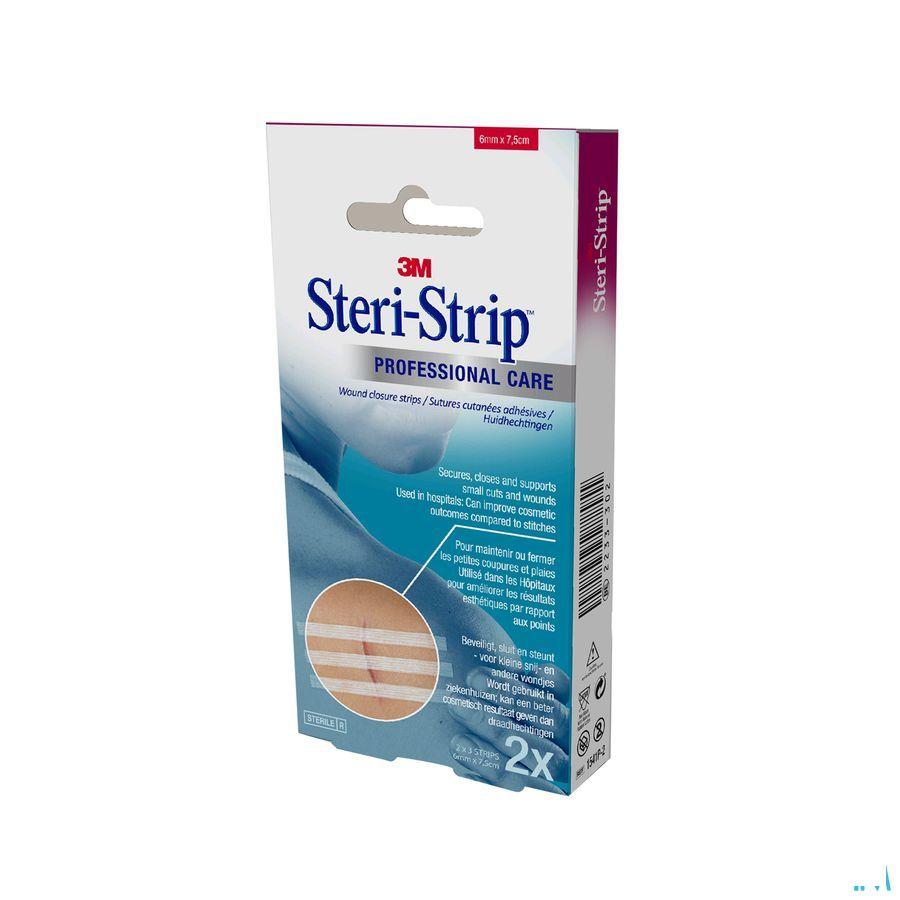 Steri-strip Hechtstrip Ster 6x 75mm 2x 5 1541p-2  -  3M