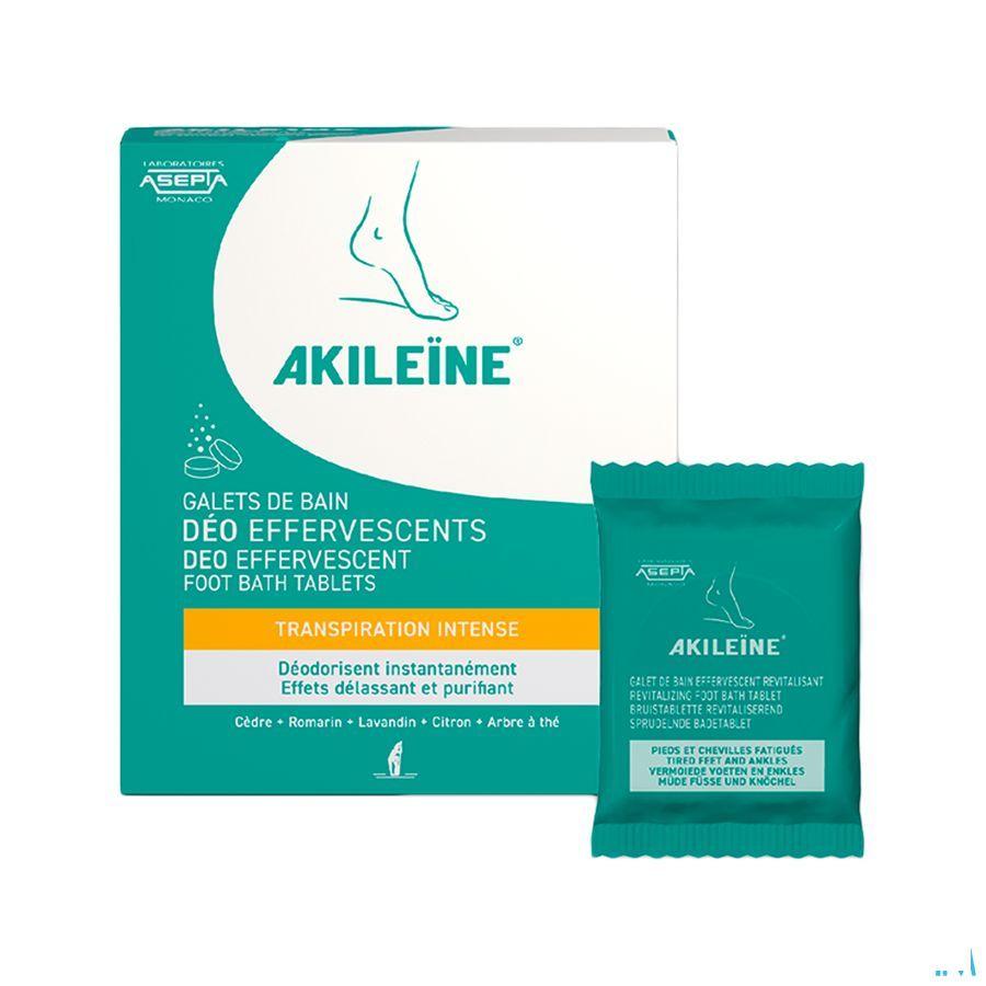 Akileine Groen Deo Bruistabletten 7 103170  -  Asepta