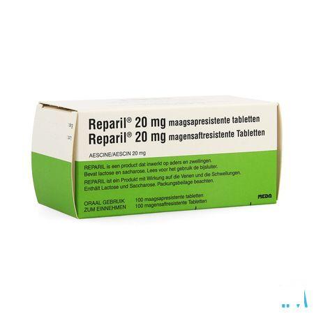 Reparil Tabletten Gastroresist 100 X 20 mg