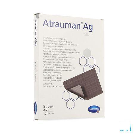 Atrauman Ag 5x5cm St. 10 P/s  -  Hartmann