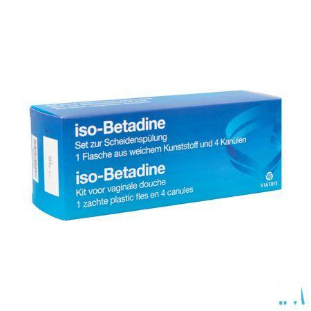 Iso Betadine Kit Vaginale Douche Kanules 4