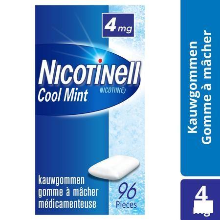 Nicotinell Cool Mint 4 mg Kauwgom 96