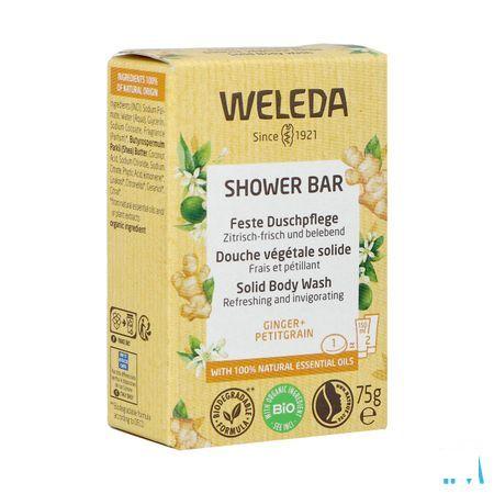 Weleda Shower Bar Gember + Petit Grain 75 gr