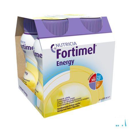 Fortimel Energy Vanille 4x200 ml 2320521  -  Nutricia