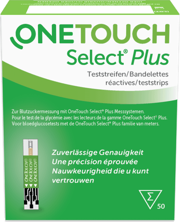 Onetouch Select Plus Teststrips (50)  -  Lifescan