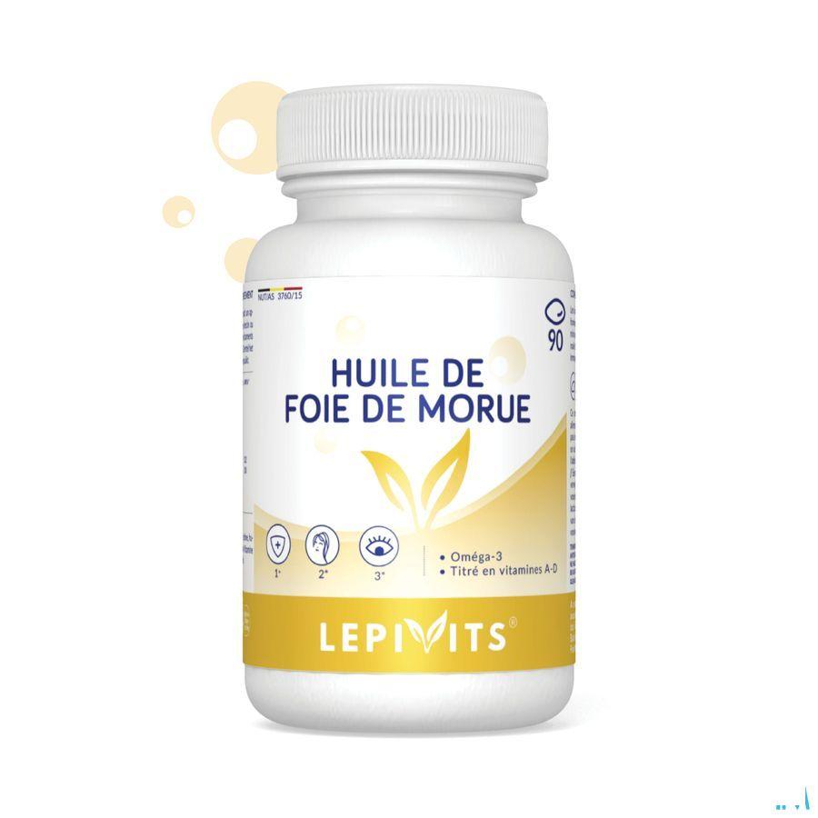 Lepivits Huile Foie De Morue Caps 90 Nf  -  Lepivits