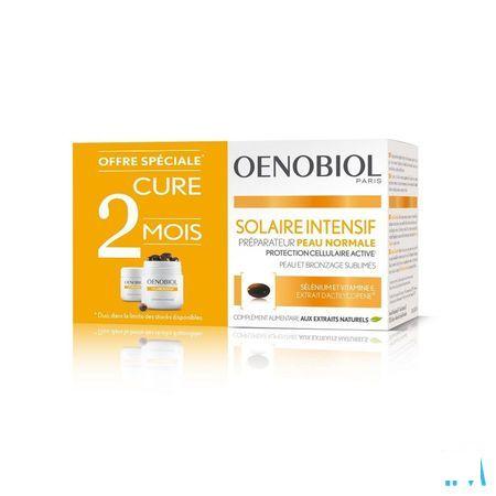 Oenobiol Solaire Intensif Kuur Normale Huid 2x30 Capsule