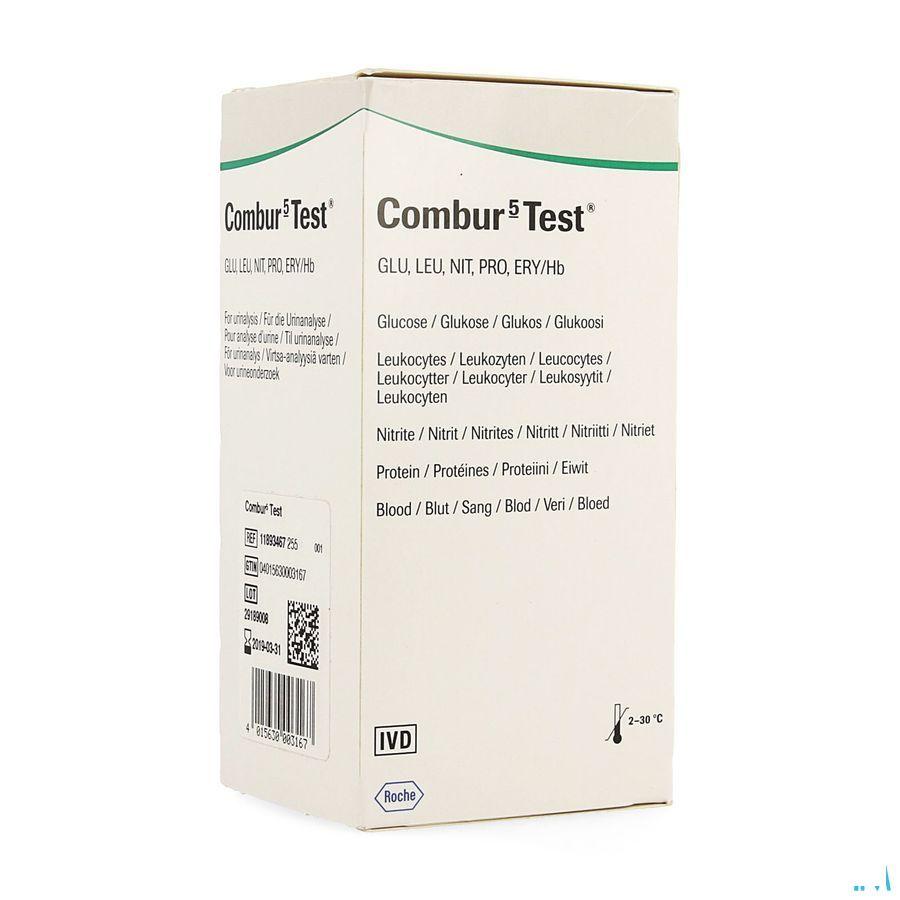 Combur 5 Test Strips 100 11893467255  -  Roche Diagnostics