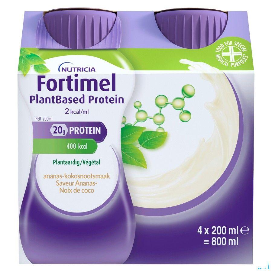 Fortimel Plantbased Pr. 2Kcal Anan.-Kokosn.4X200 ml  -  Nutricia