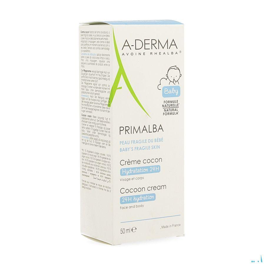 Aderma Primalba Creme Cocon Zachtheid 50 ml  -  Aderma